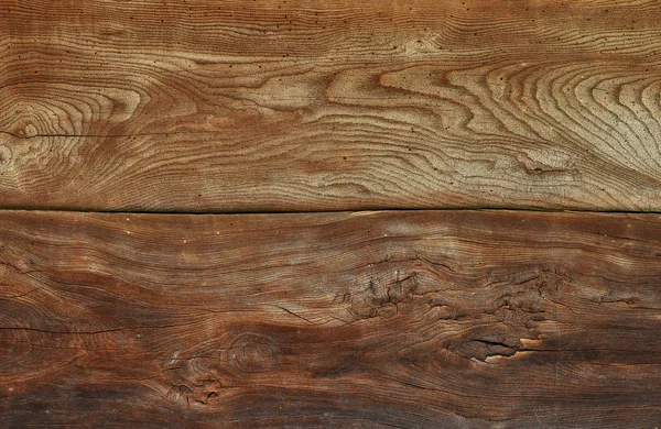 Panneau en bois vintage avec planches horizontales et trous — Photo