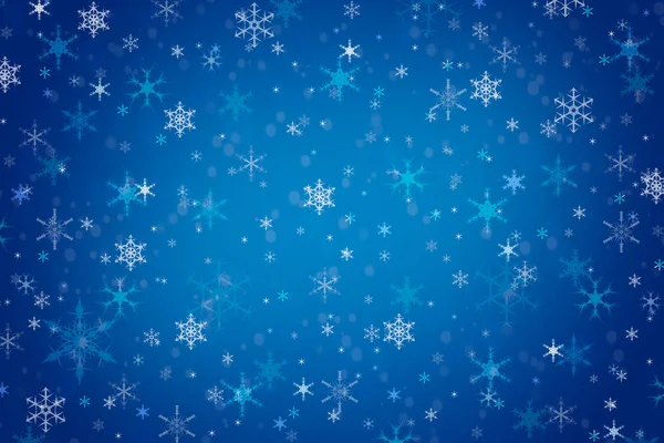 Абстрактный синий фон Рождества — стоковое фото