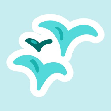 Gökyüzünde uçan kuşlar