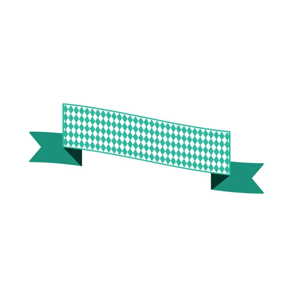 Ruban Oktoberfest simple pour bannière et titre — Image vectorielle