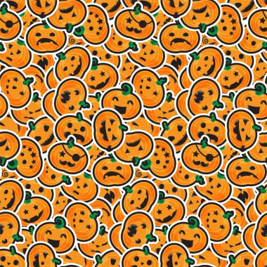 Cadılar Bayramın kutlu olsun Seamless modeli. Korku ve korku arka plan