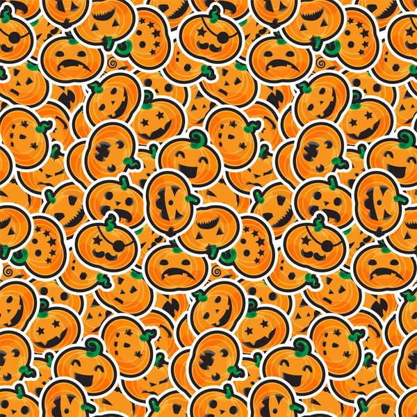 Happy Halloween Seamless Pattern. Scary i horror tło — Zdjęcie stockowe