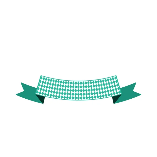 Cinta simple Oktoberfest para banner y titular — Vector de stock