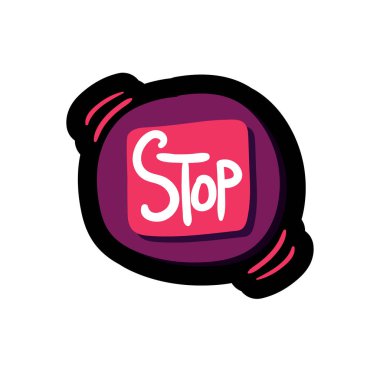 Bilek Bileklik düz renk illüstrasyon