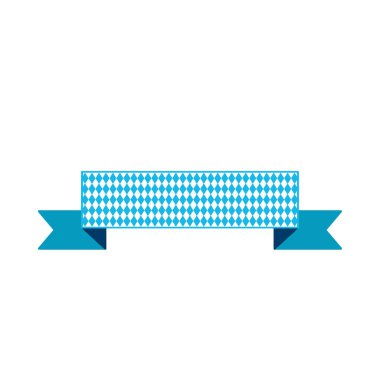 Şerit afiş metin düz renk illüstrasyon için. Tatil dekorasyon. İzole vektör tasarım öğesi