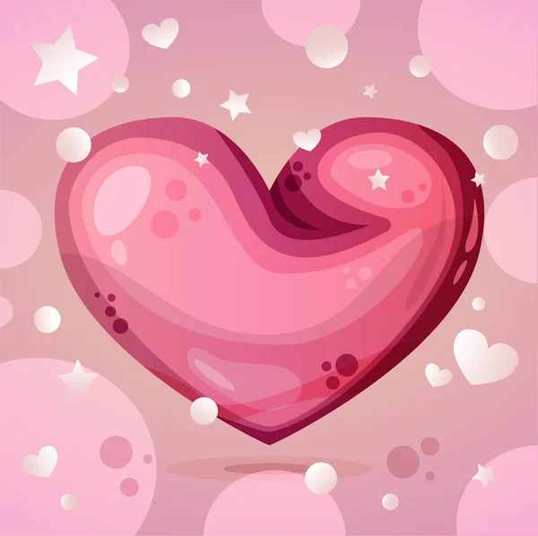 De dag van Valentijnskaarten illustratie — Stockvector