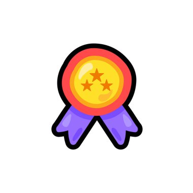 Madalya karikatür renk etiket