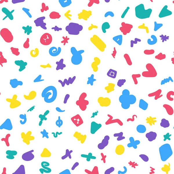 Renk fırça darbeleri el çizilmiş set