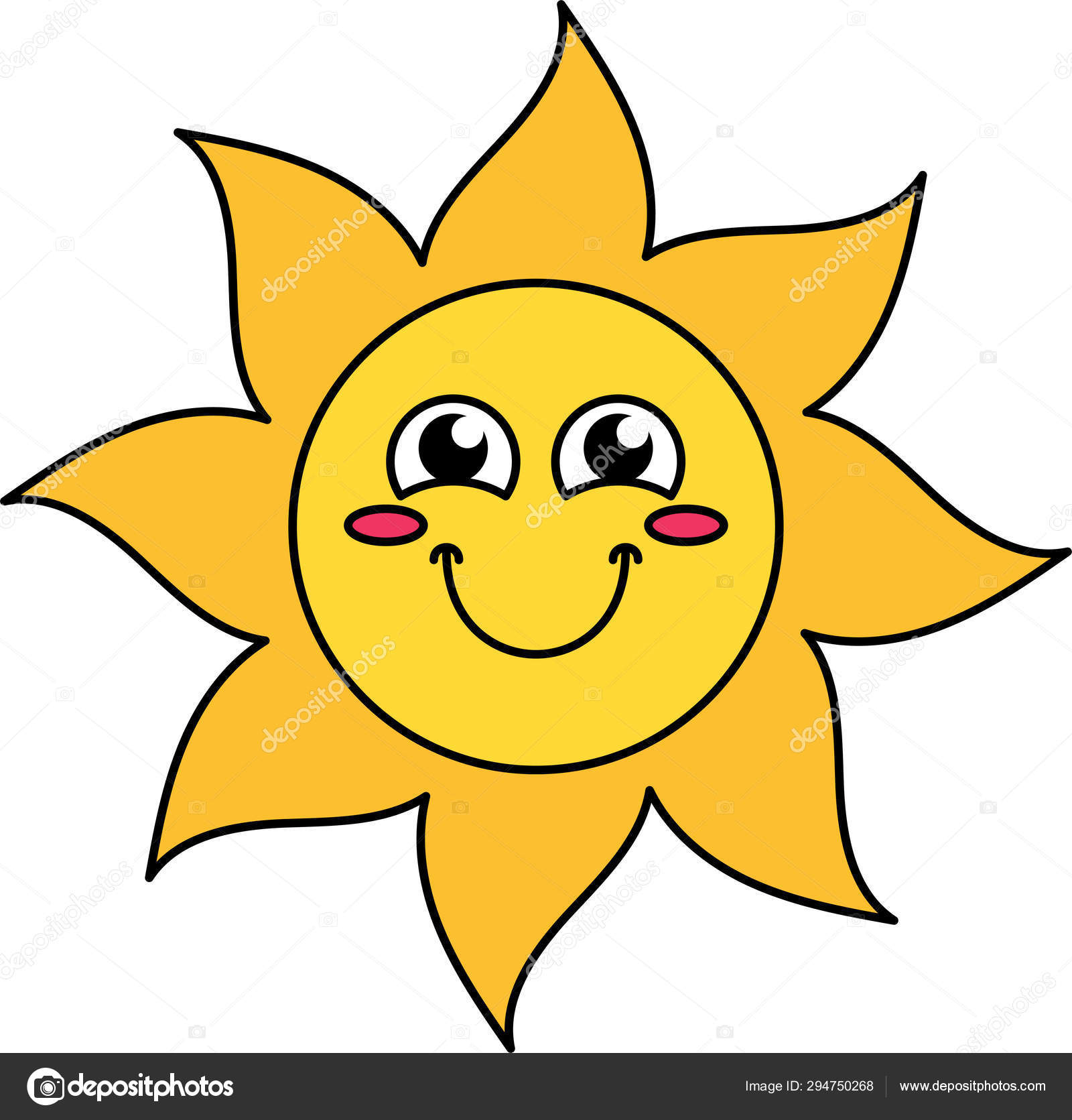 模糊太阳表情轮廓图图库矢量图©barsrsind 294750268, image size:1600x1671