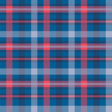 Tattersall malzeme renk sorunsuz vektör desen