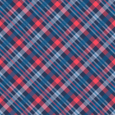 Tattersall malzeme renk sorunsuz vektör desen