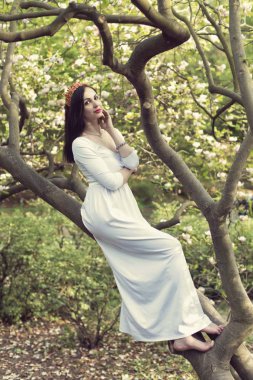 Fantastik çiçekli Bahar Parkı