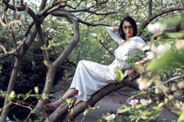 Fantastik çiçekli Bahar Parkı