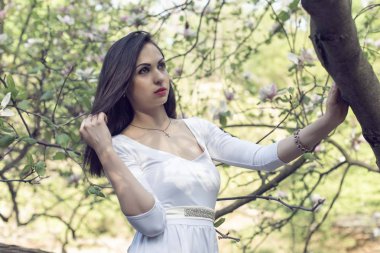 Fantastik çiçekli Bahar Parkı