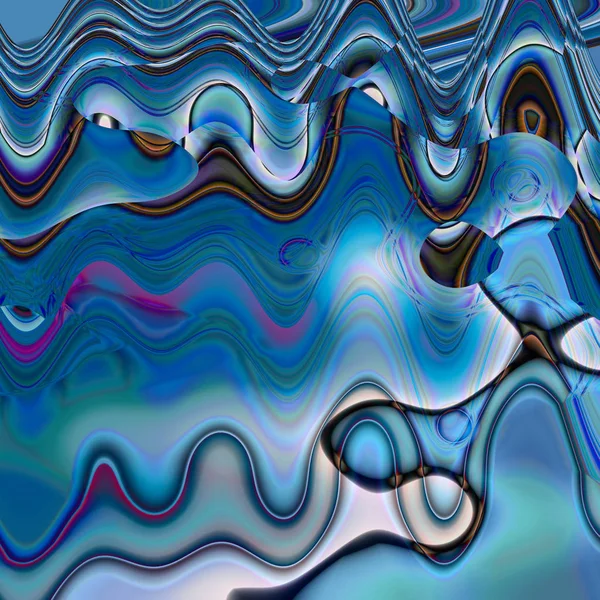 Abstrakter Farbhintergrund Des Farbverlaufs Mit Visuellen Wellen Pinch Twirl Scher — Stockfoto