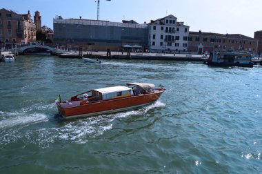 Yaz altında Avrupa 'ya, İtalya' da Venedik 'e seyahat