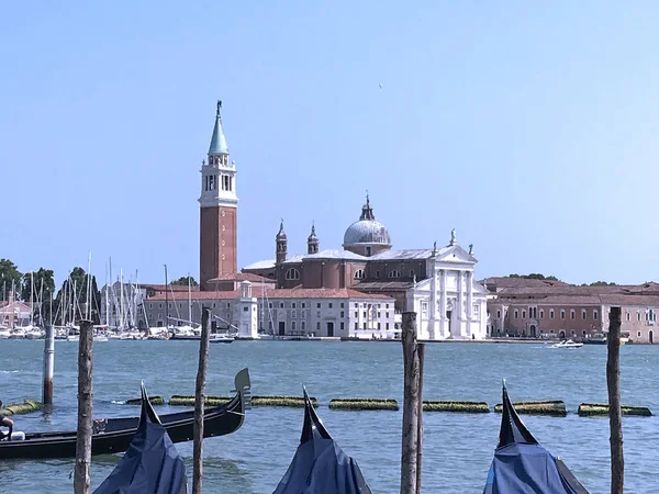 Viajar Para Europa Verão Veneza Como Destino Topo Como Fundo — Fotografia de Stock