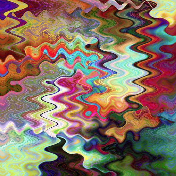 Abstrakter Farbhintergrund Des Farbverlaufs Mit Visueller Welle Wirbel Schere Pinch — Stockfoto