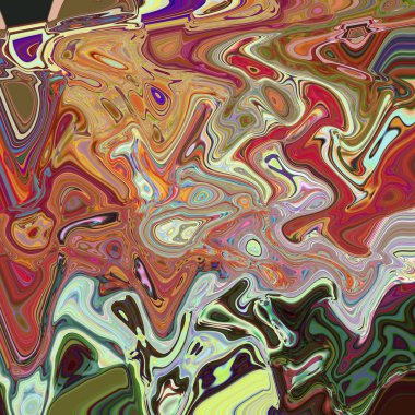 Görsel dalga ve ışıklandırma efektleriyle gradyanın soyut renk arkaplanı