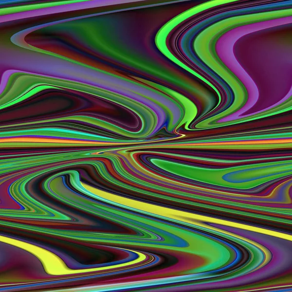 視覚波と照明効果によるグラデーションの抽象的な彩色背景 — ストック写真