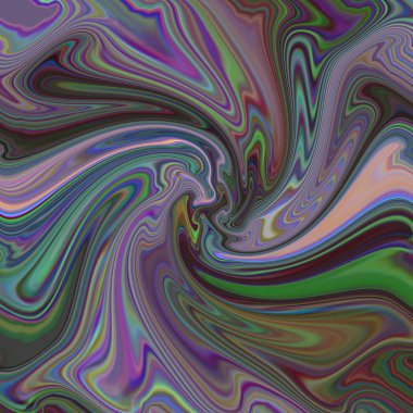 Soyut görsel dalga, Yamultma ve ışık efektleri ile geçişin arka plan boyama