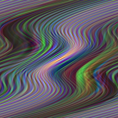 Soyut görsel dalga, Yamultma ve ışık efektleri ile geçişin arka plan boyama