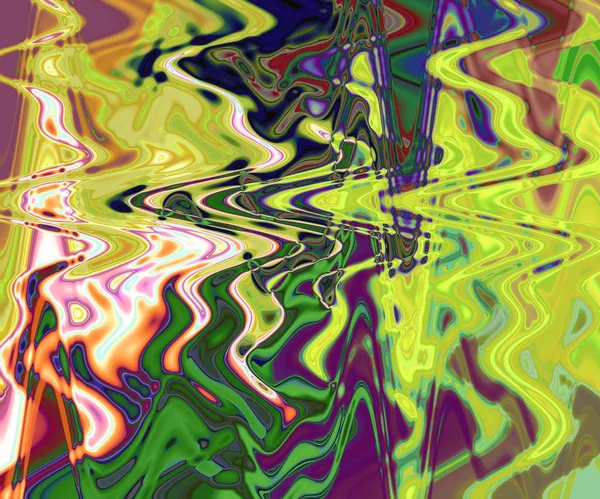 Abstrakte Farbgebung Hintergrund Des Verlaufs Mit Visuellen Welle Schere Und — Stockfoto