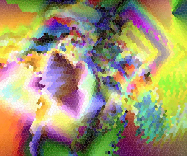 Абстрактный Цвет Фона Градиента Визуальными Волнами Эффектами Сдвига Освещения Хорошо — стоковое фото
