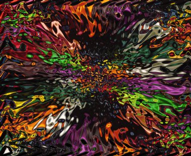 Görsel dalga ve ışıklandırma efektleriyle gradyanın soyut renk arkaplanı