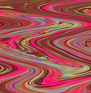 Görsel dalga ve ışıklandırma efektleriyle gradyanın soyut renk arkaplanı