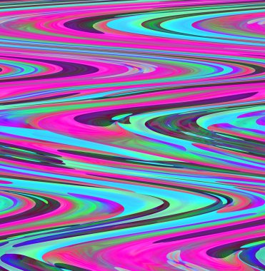 Görsel dalga ve ışıklandırma efektleriyle gradyanın soyut renk arkaplanı