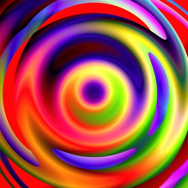 Soyut geometrik şeklin renk eğimli arkaplanı. Posterler için havalı arkaplan tasarımı