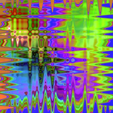 Görsel dalga ve ışıklandırma efektleri ile gradyanın soyut renk arkaplanı, proje tasarımınız için iyidir