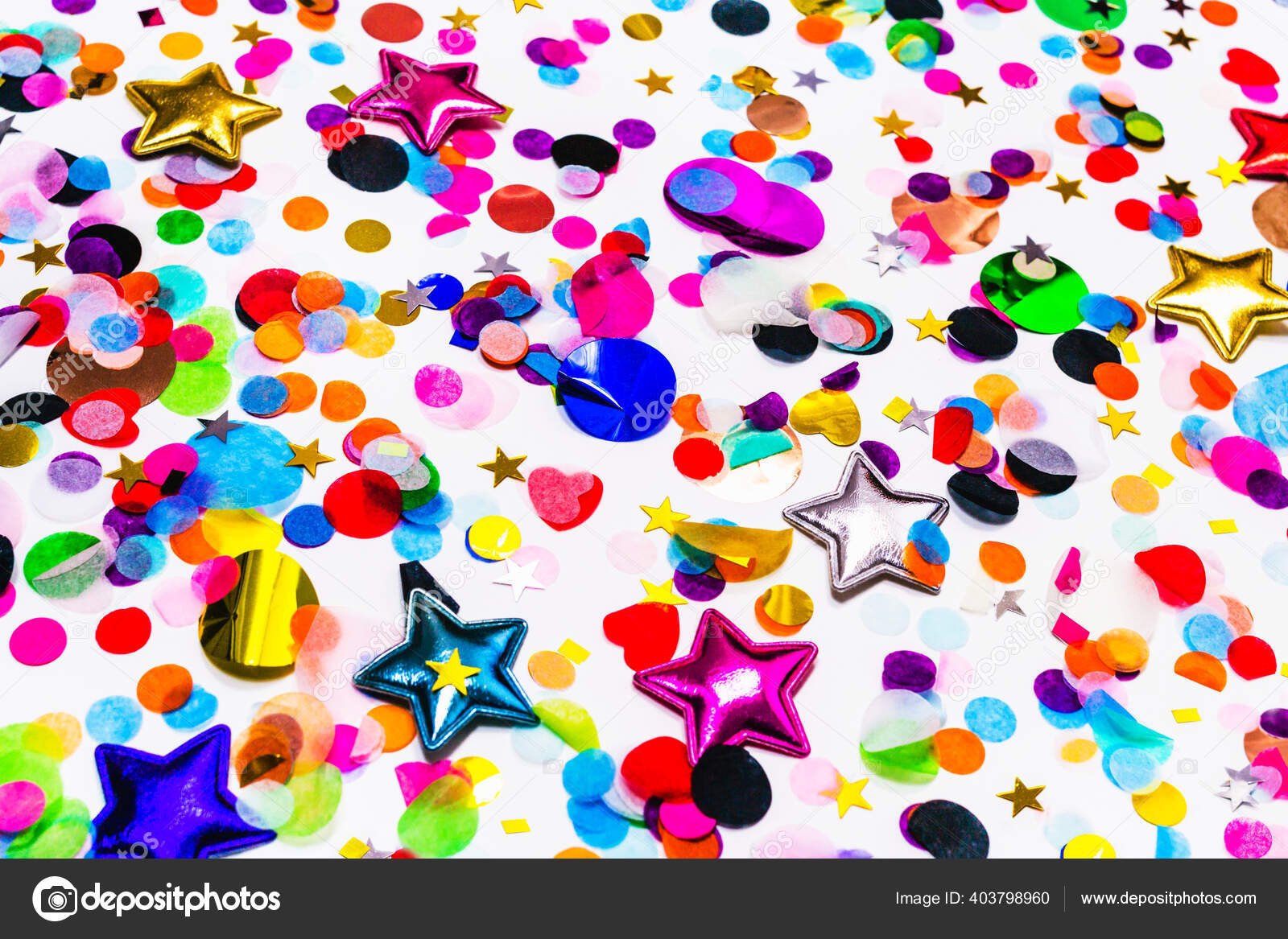 Confetti Background Wallpaper