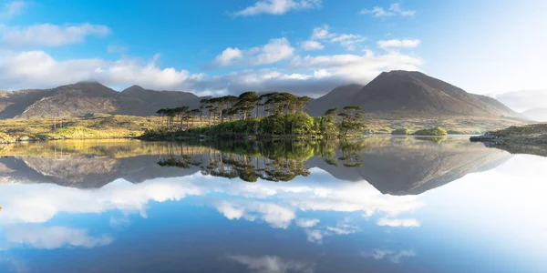 Panorama Pine Island Derryclare Lough Connemara at