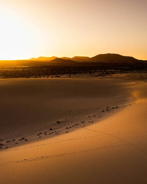 Corralejo Dunes Gün batımı Fuerteventura