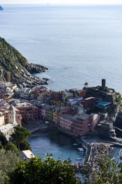 Vernazza dağ manzarası