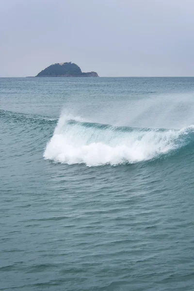 Vlna v moři — Stock fotografie