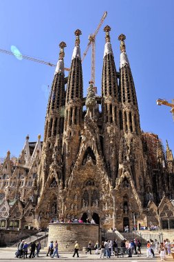 Barselona'daki Sagrada Familia Katedrali