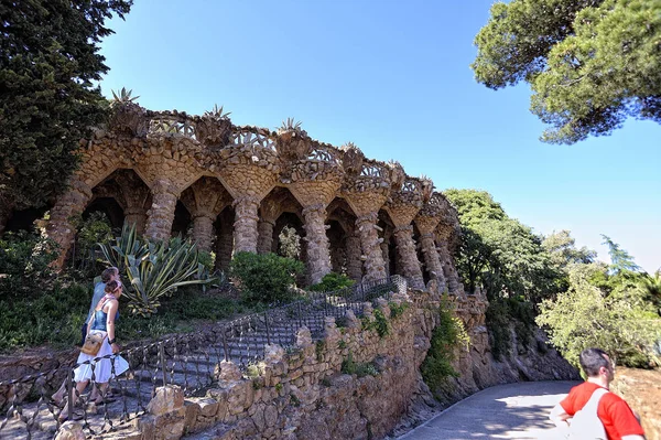 Antoni Gaudi Dom i kreacje — Zdjęcie stockowe