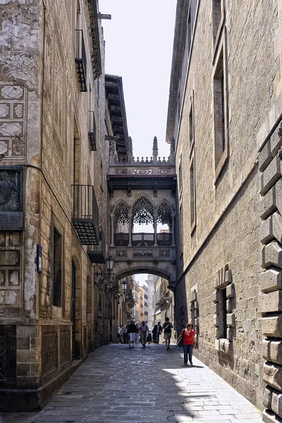 El barrio gótico de Barcelona —  Fotos de Stock
