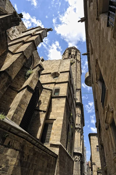 De gotiska kvarteren i Barcelona — Stockfoto