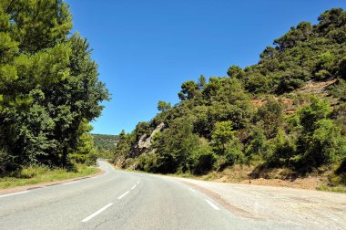 Verdon Kanyonu manzarası