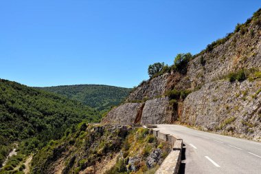 Verdon Kanyonu manzarası