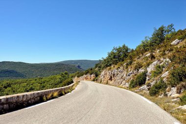Verdon Kanyonu manzarası