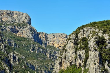 Verdon Kanyonu manzarası