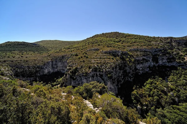 Άποψη Του Φαραγγιού Του Verdon — Φωτογραφία Αρχείου