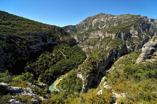 Vista Desfiladeiro Verdon — Fotografia de Stock