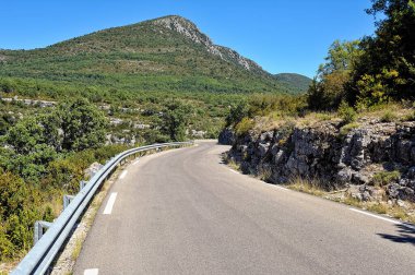 Verdon Kanyonu manzarası