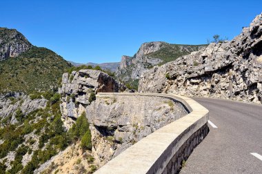 Verdon Kanyonu manzarası